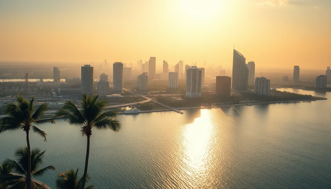 Miami, FL skyline