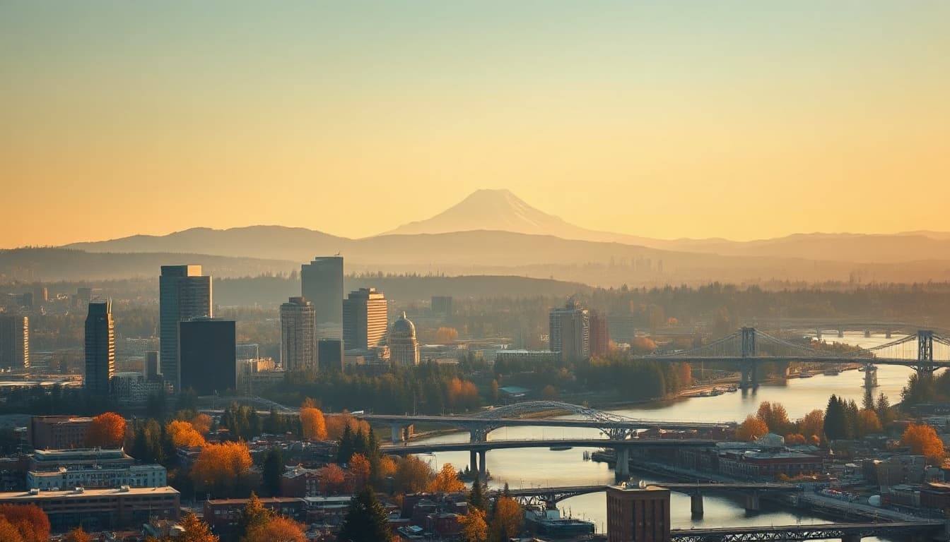 Portland, OR skyline