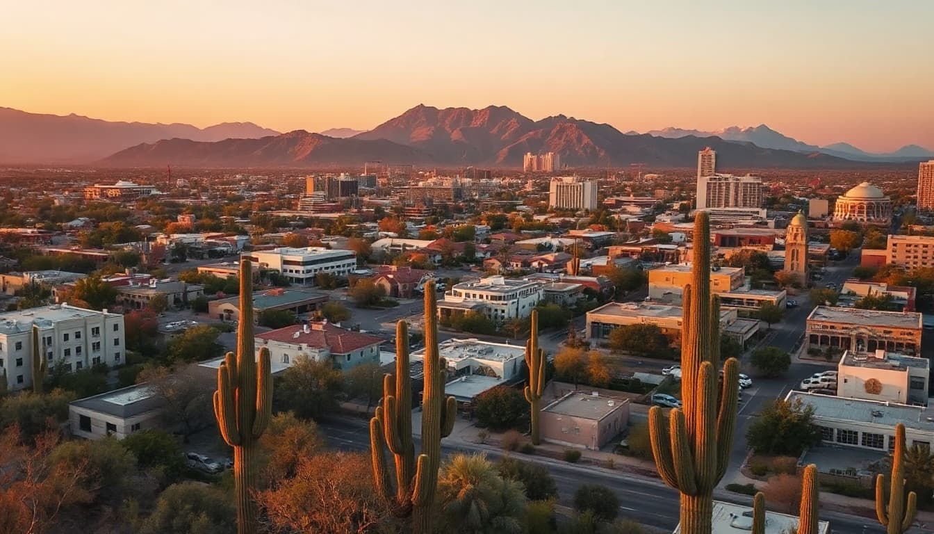 Tucson, AZ skyline
